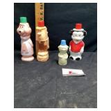 Plastic soap bottles