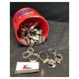 Hose clamps various sizes