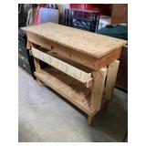 Workbench approximately 18 x 48 x 36 tall
