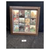 Mid-century modern picture 25 1/2 x 25 tall