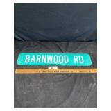 Barnwood Road sign