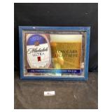 Michelob ultra beer mirror approximately 26 x 20