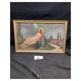 Picture of Jesus approximately 21 x 14 tall