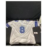 Dallas Cowboys Troy Aikman number eight jersey XL