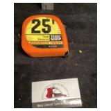 25 foot tape measure