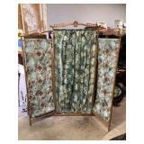 Victorian dressing screen