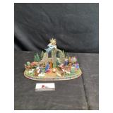 The blessing nativity by Danbury mint