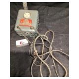Vintage Electra six amp battery charger works as