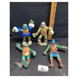 Ninja turtle action figures