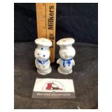 Pillsberry doughboy salt and pepper shakers