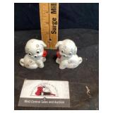 Dog salt and pepper shakers