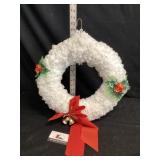 Yarn wreath