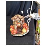 Lighted Halloween decor