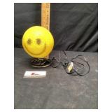 Smiley face lamp needs bulb