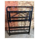 Metal cot frame