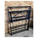 Metal cot frame