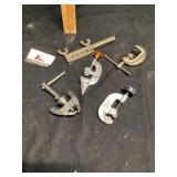 Pipe cutter and flaring tools