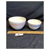 USA stoneware crock bowls