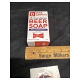 Budweiser beer soap, unused