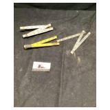 Foldable rulers