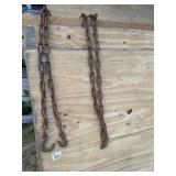 Approximately 12 foot log chain
