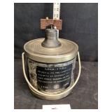 Century modern Liberty Bell ice bucket