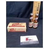 Schlitz, beer, salt, and pepper shakers with box