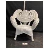 Dial wicker chair