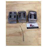 Lead diving belt weights