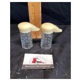 Mid-century modern salt and pepper shakers