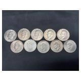 10 Ike $1 Bicentennial