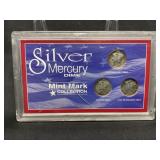 Mint Mark Mercury Dimes
