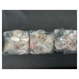 Three John Wayne Colored Quarters 18 coins total