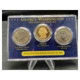 Washington $1 Three Coin Set