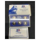 2003 State Quarter Proof Set - 5 coins