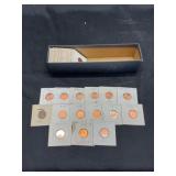 40 Carded Lincoln Pennies 1990-2008