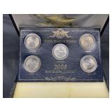 2004 5 Coin Park Set Quarters