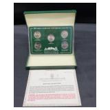 2012 5 Coin Park set Quarters