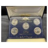 2004 5 Coin Park Set Quarters