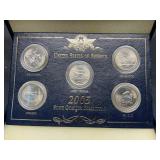 2005 5 Coin Park Set Quarters