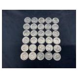 30 Clad Kennedy Halves