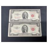 Two 1953-A Red Seal Star