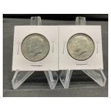 2- 1964-D Kennedy Half