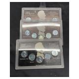 Three 1943 Steel Cent Sets in Sealed Case
