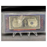 1935-E Silver Certificate w/ Holder