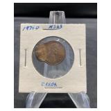 1974 D One Cent Mint Error