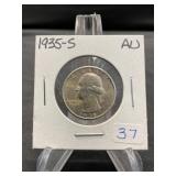 1935-S Washington Quarter