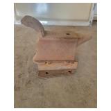 Vintage cast iron anvil