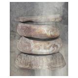 Cast iron heat covers