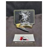 Wild life collection fish pocket knife